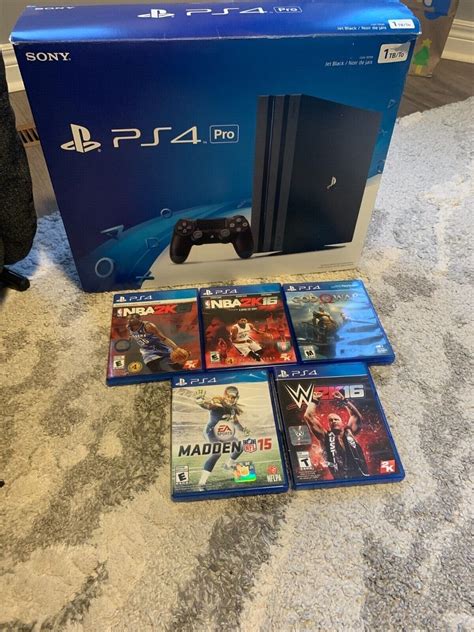 ps4 pro 1tb bundle|Sony PlayStation 4 Pro 1TB Gaming Console, Black, .